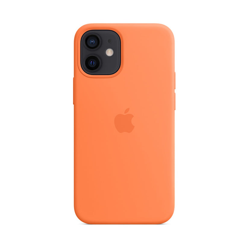 iPhone 12 mini Silicone Case with MagSafe - Kumquat