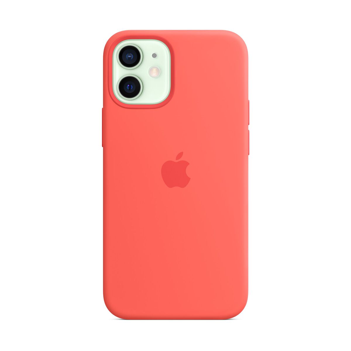 iPhone 12 mini Silicone Case with MagSafe - Pink Citrus