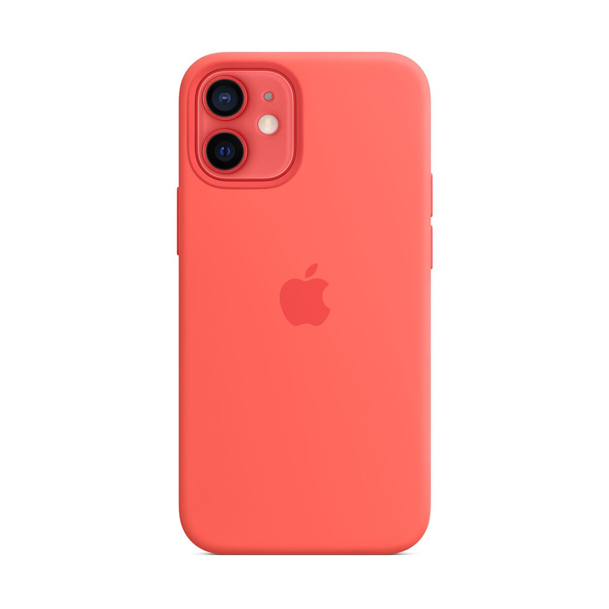 iPhone 12 mini Silicone Case with MagSafe - Pink Citrus