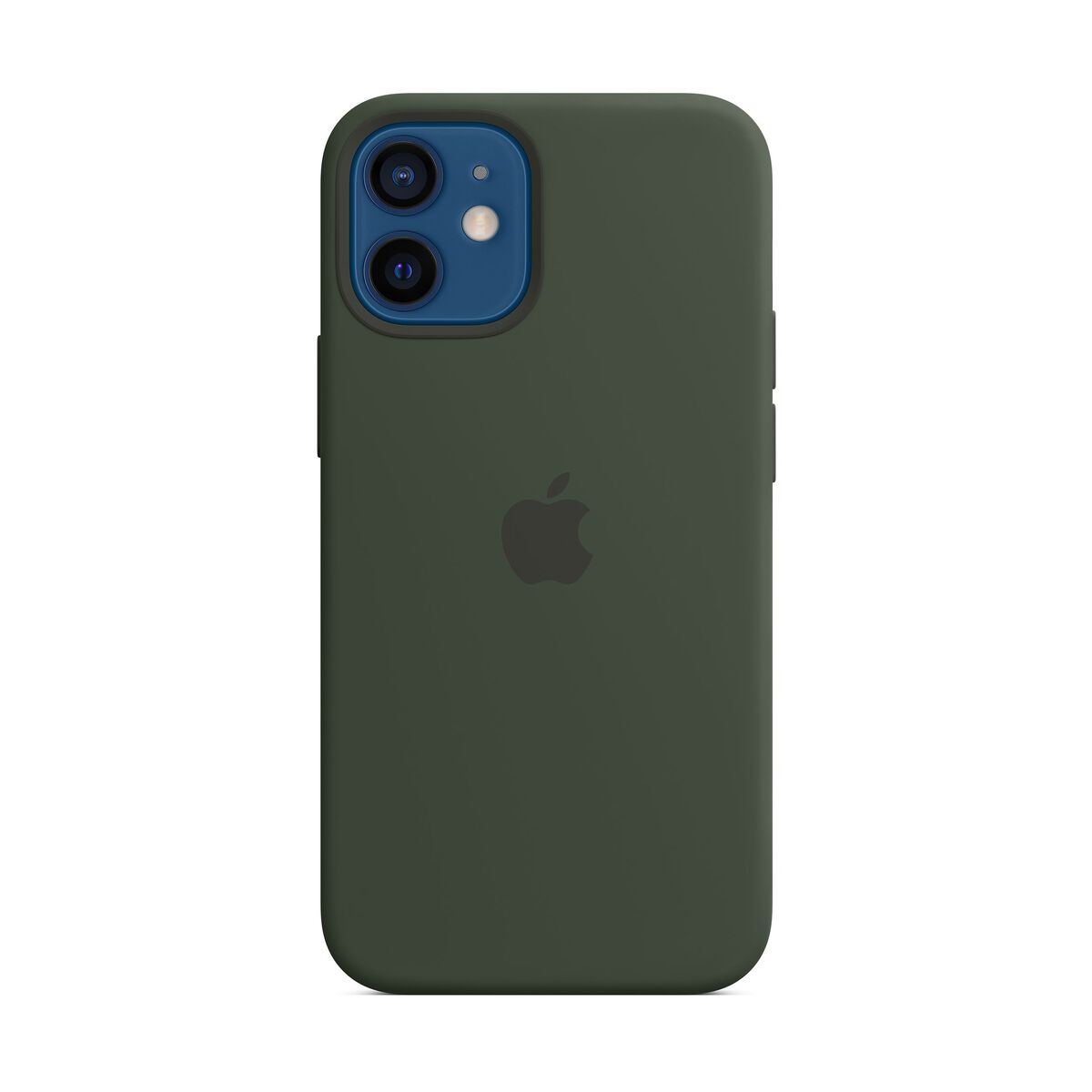 iPhone 12 mini Silicone Case with MagSafe - Cypress Green