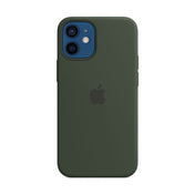 iPhone 12 mini Silicone Case with MagSafe - Cypress Green