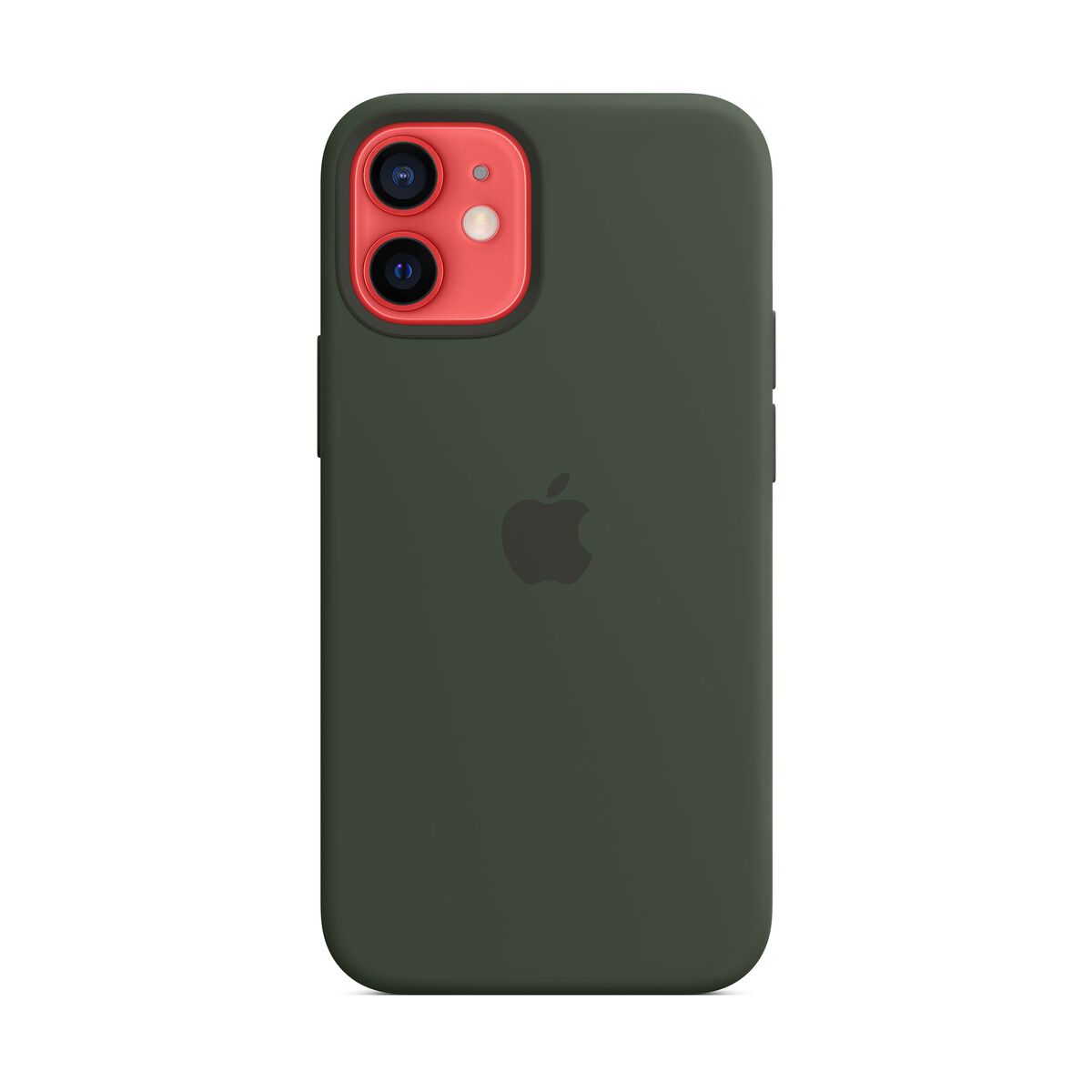 iPhone 12 mini Silicone Case with MagSafe - Cypress Green