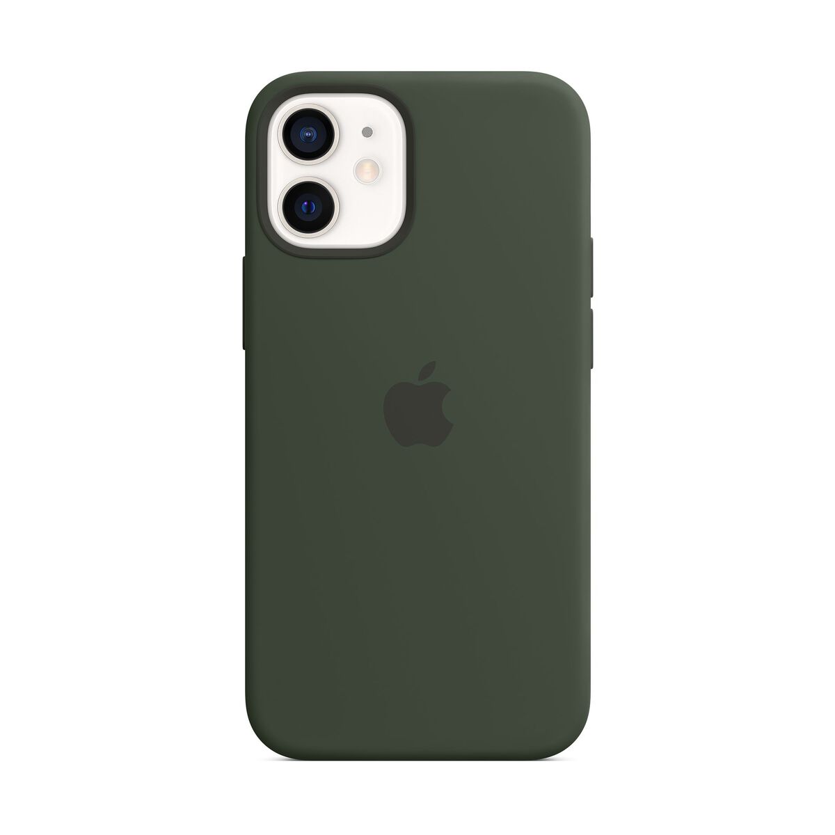 iPhone 12 mini Silicone Case with MagSafe - Cypress Green
