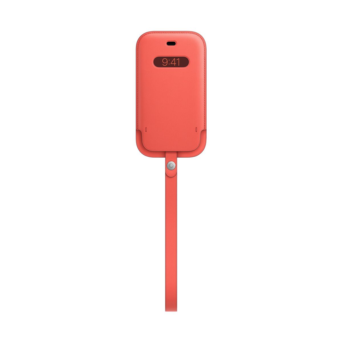 Apple iPhone 12 mini Leather Sleeve - MagSafe - Pink Citrus