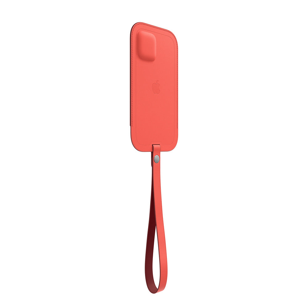 Apple iPhone 12 mini Leather Sleeve - MagSafe - Pink Citrus