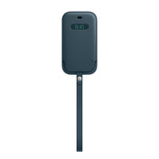 Apple iPhone 12 mini Leather Sleeve - MagSafe - Baltic Blue