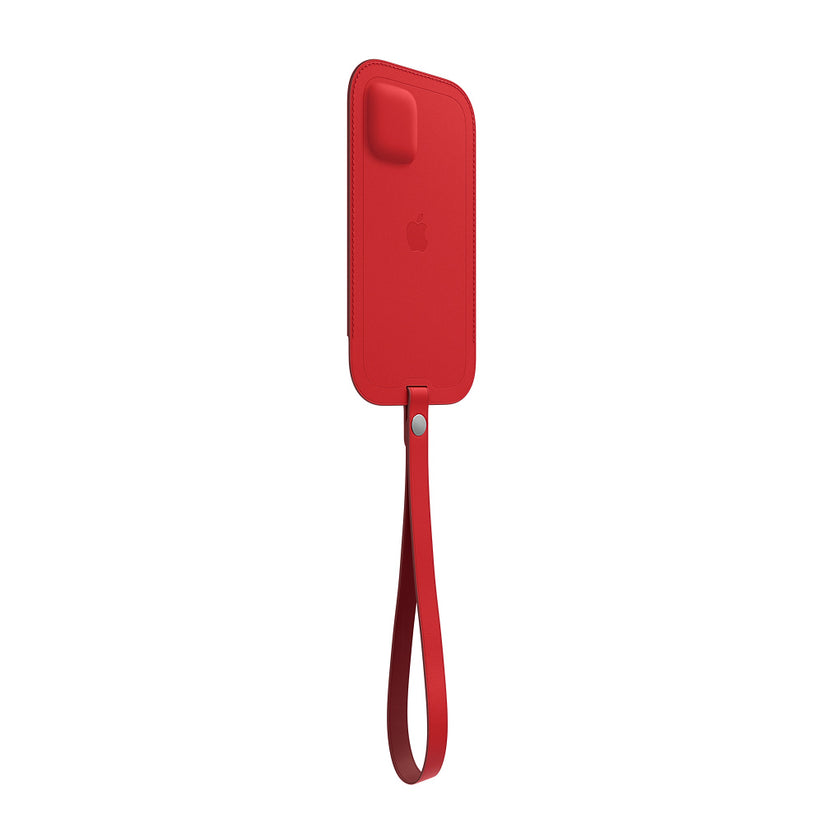 Apple iPhone 12 mini Leather Sleeve - MagSafe - (PRODUCT)RED