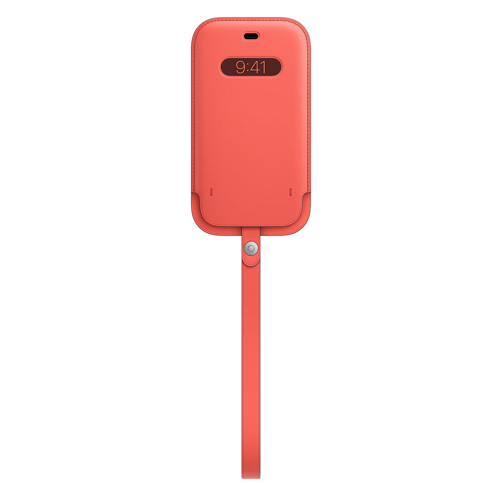 Apple iPhone 12|12 Pro Leather Sleeve - MagSafe - Pink Citrus
