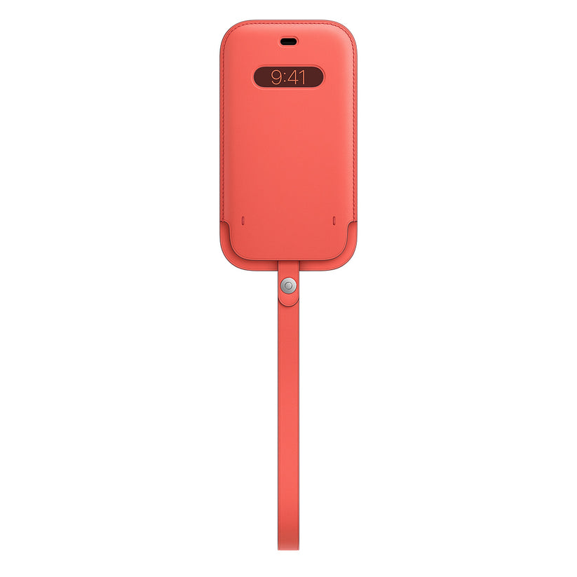 Apple iPhone 12|12 Pro Leather Sleeve - MagSafe - Pink Citrus