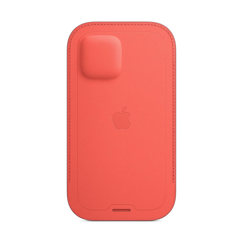 Apple iPhone 12|12 Pro Leather Sleeve - MagSafe - Pink Citrus