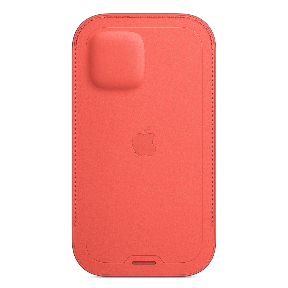 Apple iPhone 12|12 Pro Leather Sleeve - MagSafe - Pink Citrus