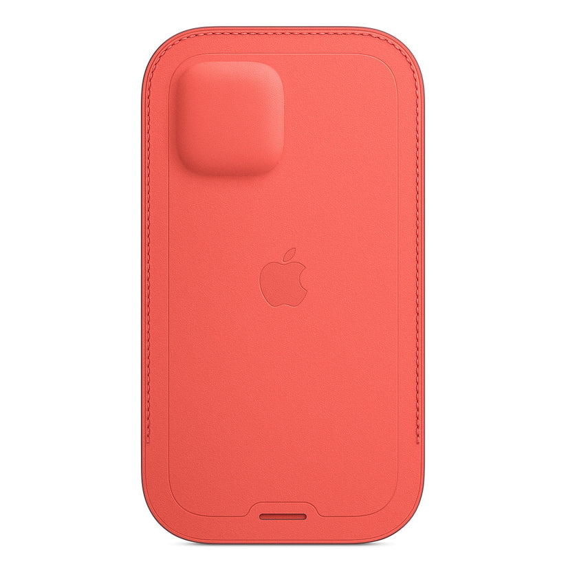 Apple iPhone 12|12 Pro Leather Sleeve - MagSafe - Pink Citrus