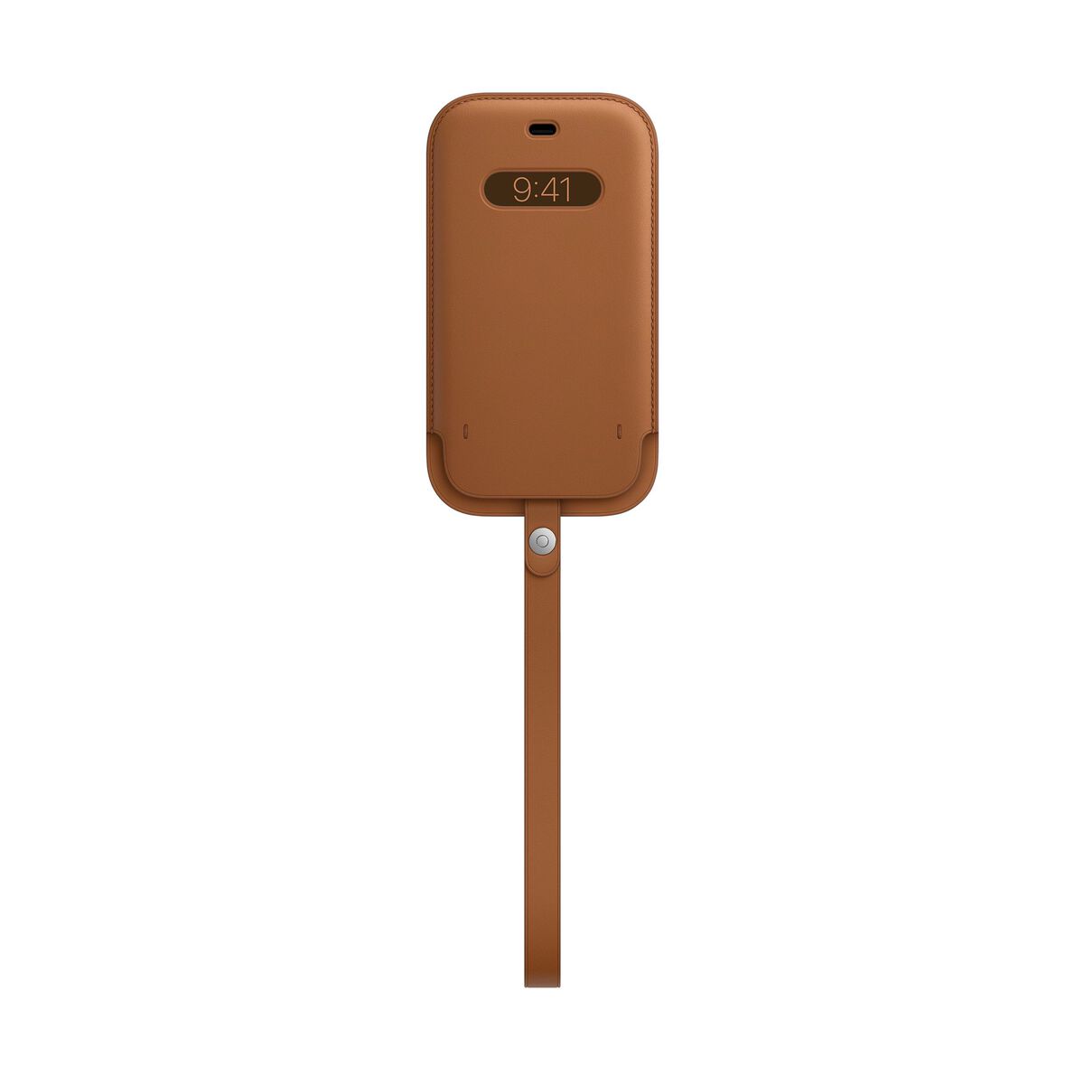Apple iPhone 12|12 Pro Leather Sleeve - MagSafe - Saddle Brown