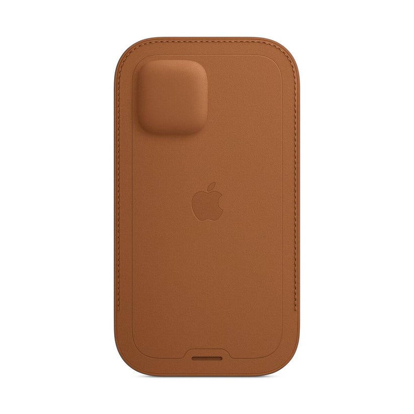 Apple iPhone 12|12 Pro Leather Sleeve - MagSafe - Saddle Brown