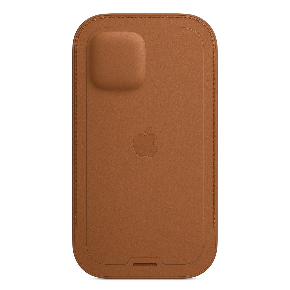 Apple iPhone 12|12 Pro Leather Sleeve - MagSafe - Saddle Brown