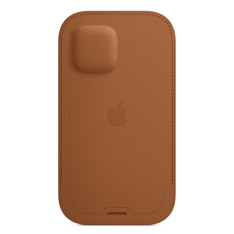 Apple iPhone 12|12 Pro Leather Sleeve - MagSafe - Saddle Brown