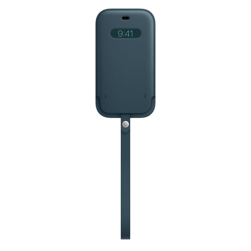 Apple iPhone 12|12 Pro Leather Sleeve - MagSafe - Baltic Blue