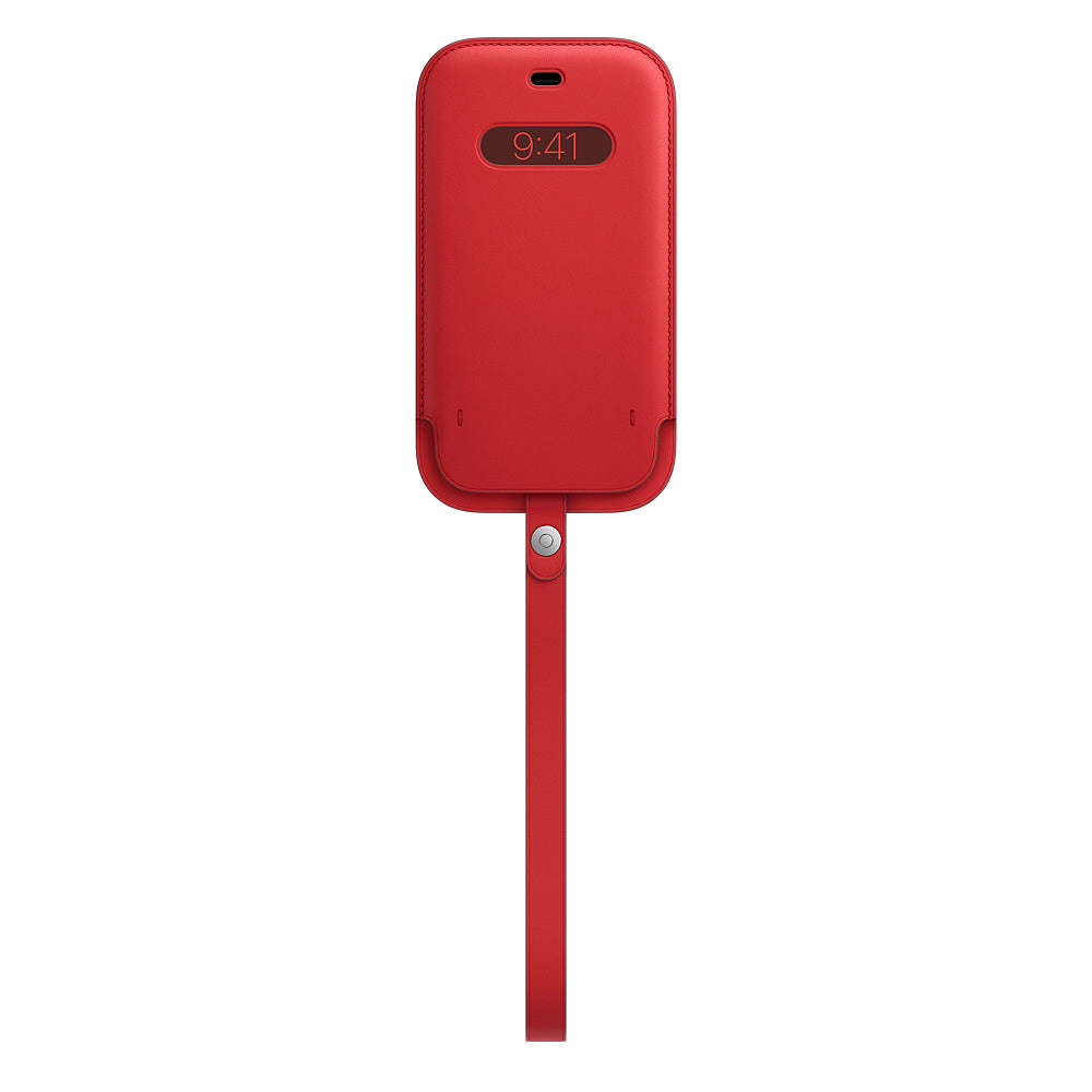 Apple iPhone 12|12 Pro Leather Sleeve - MagSafe - (PRODUCT)RED