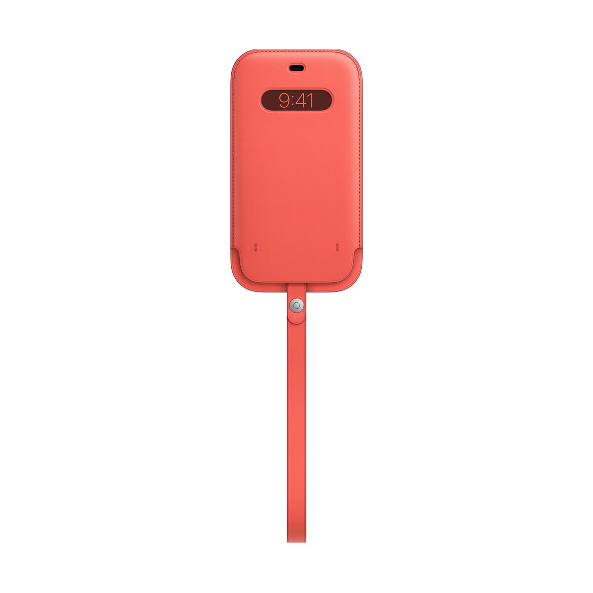 Apple iPhone 12 Pro Max Leather Sleeve - MagSafe - Pink Citrus