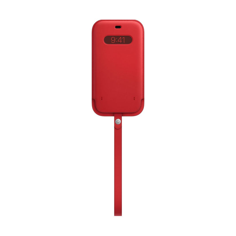 Apple iPhone 12 Pro Max Leather Sleeve - MagSafe - (PRODUCT)RED