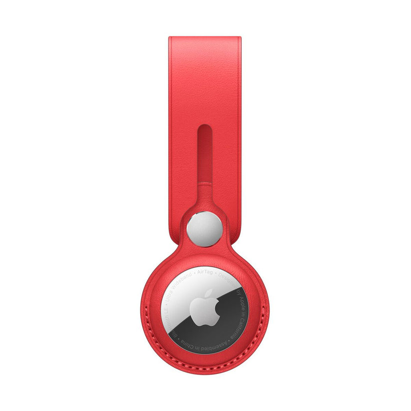 AirTag Leather Loop - (PRODUCT)RED