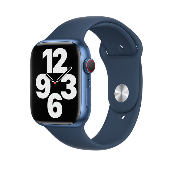Apple Watch 45mm Band: Abyss Blue Sport Band - Regular (DEMO)