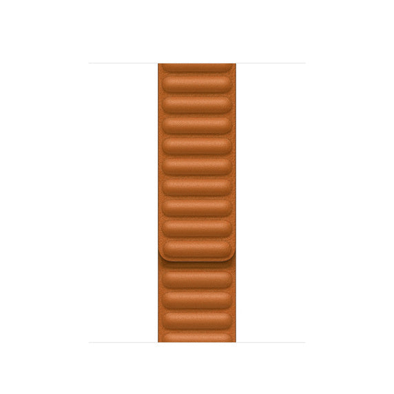 Apple Watch 41mm Leather Link Golden Brown (S/M)