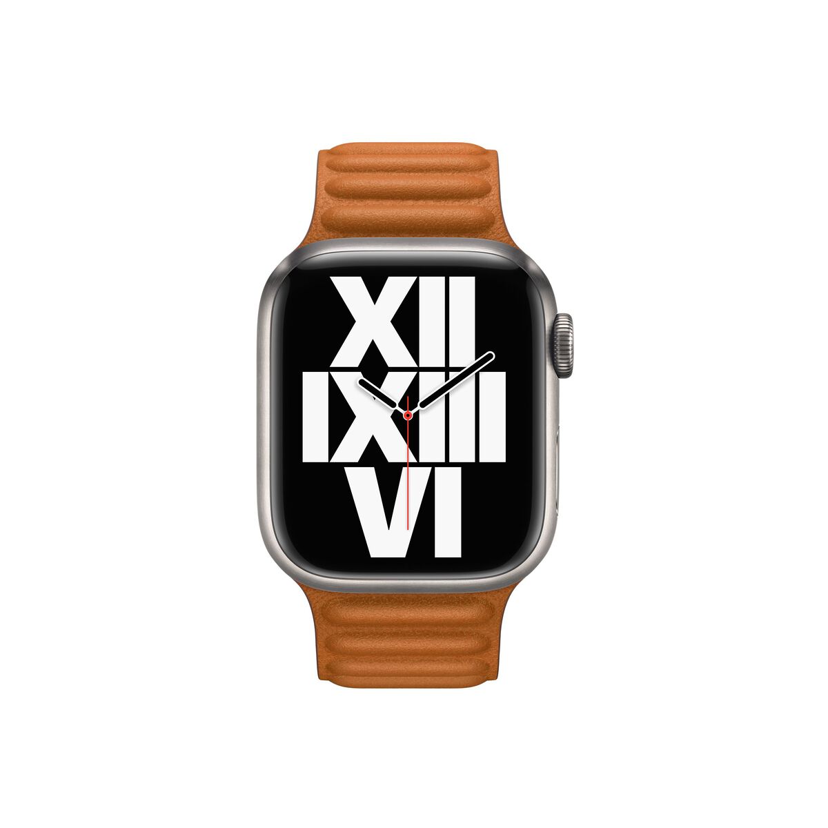 Apple Watch 41mm Leather Link Golden Brown (S/M)