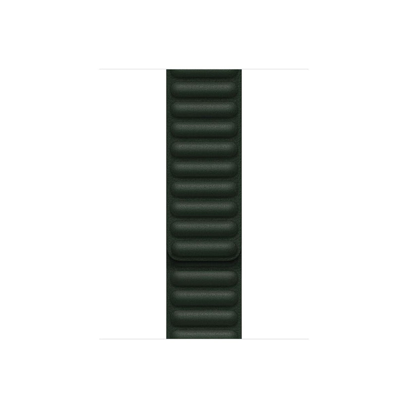 Apple Watch 41mm Leather Link Sequoia Green (S/M)