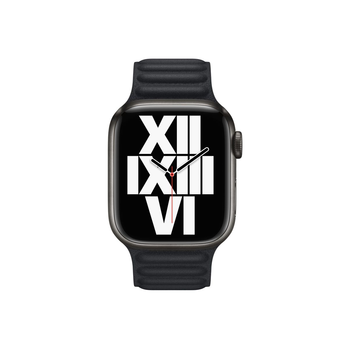 Apple Watch 41mm Leather Link Midnight (S/M)