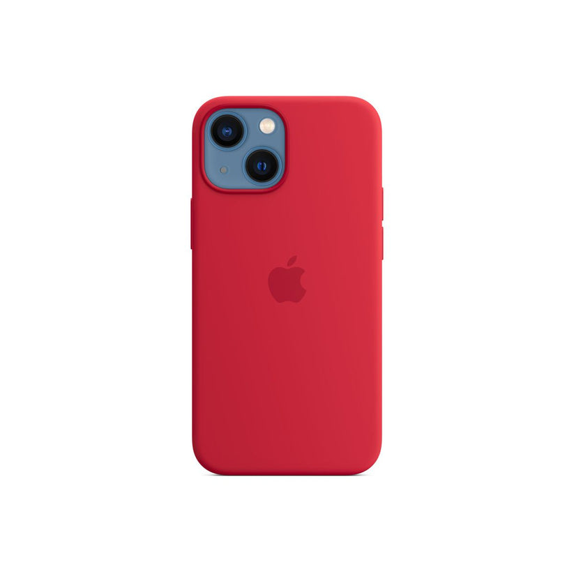 iPhone 13 mini Silicone Case with MagSafe (PRODUCT)RED
