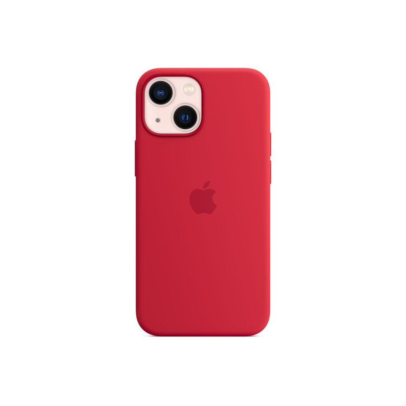 iPhone 13 mini Silicone Case with MagSafe (PRODUCT)RED