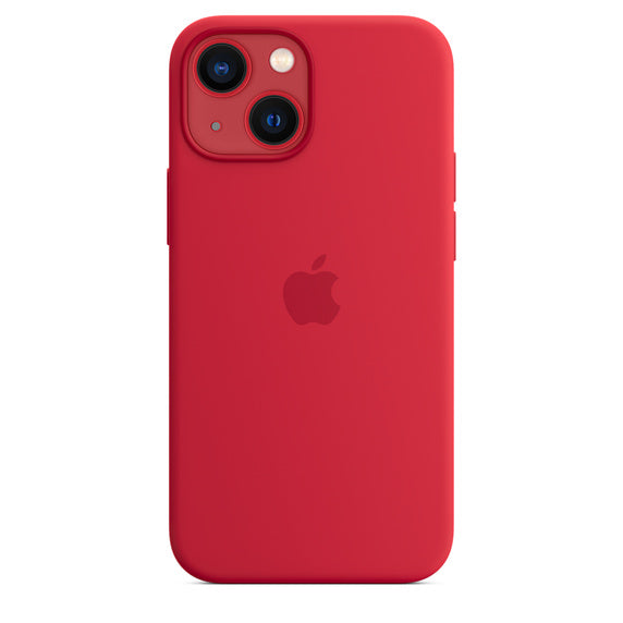 iPhone 13 mini Silicone Case with MagSafe (PRODUCT)RED