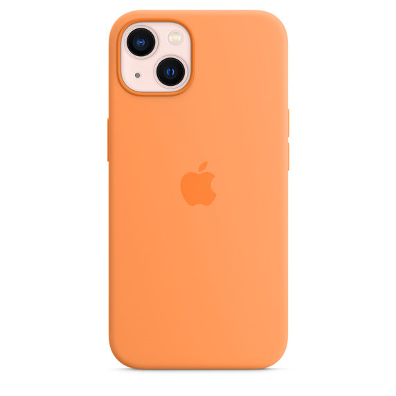 iPhone 13 Silicone Case with MagSafe Marigold