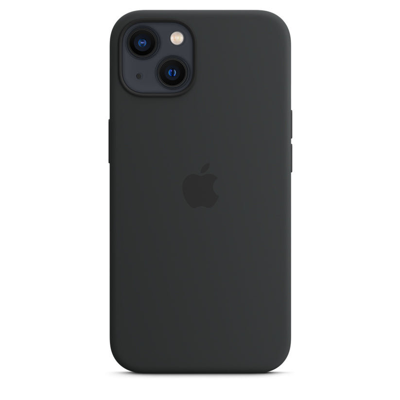 iPhone 13 Silicone Case with MagSafe Midnight