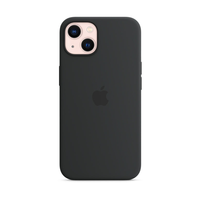 iPhone 13 Silicone Case with MagSafe Midnight