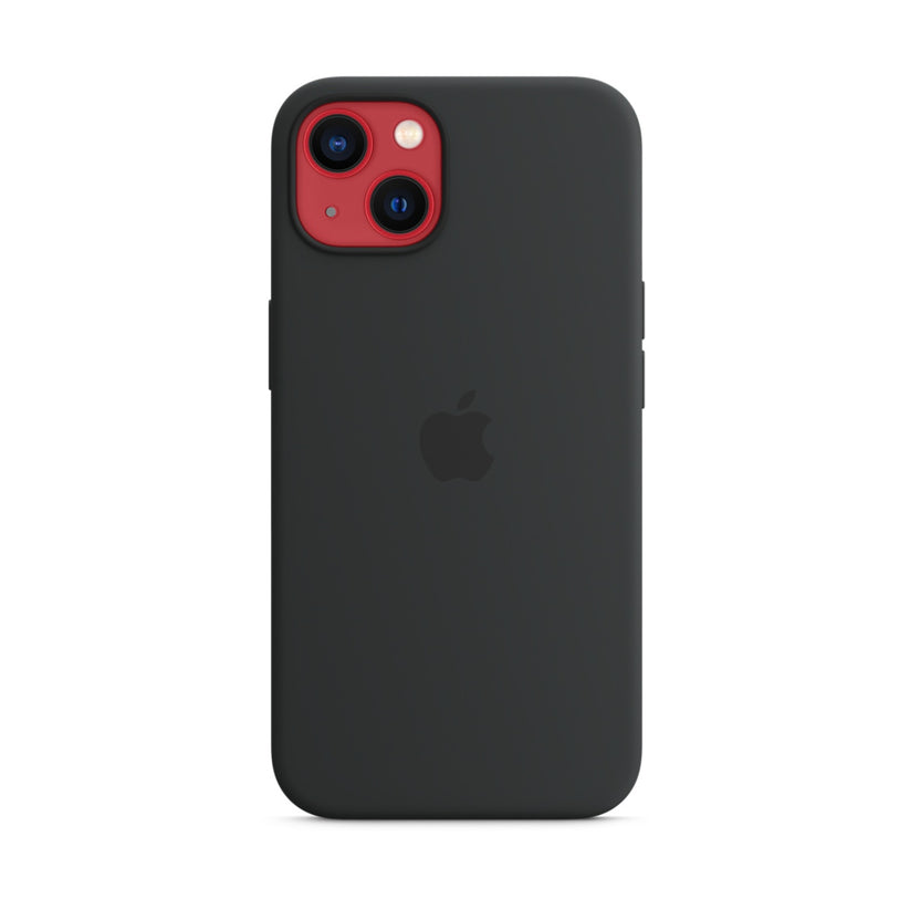 iPhone 13 Silicone Case with MagSafe Midnight