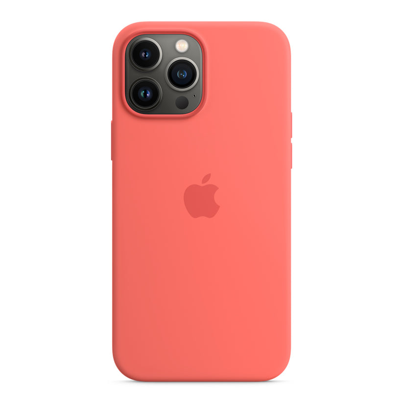iPhone 13 Pro Max Silicone Case with MagSafe Pink Pomelo