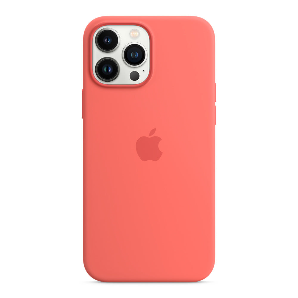 iPhone 13 Pro Max Silicone Case with MagSafe Pink Pomelo