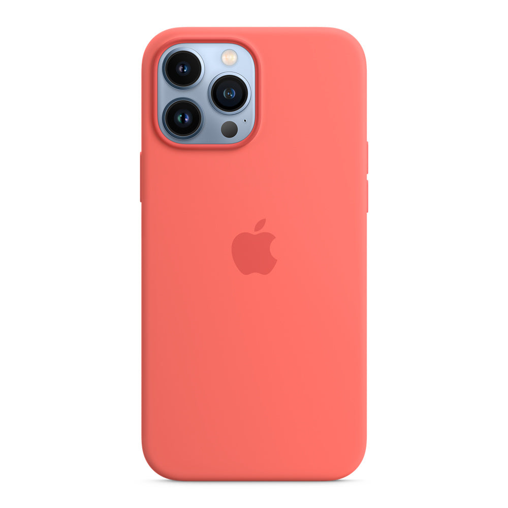 iPhone 13 Pro Max Silicone Case with MagSafe Pink Pomelo