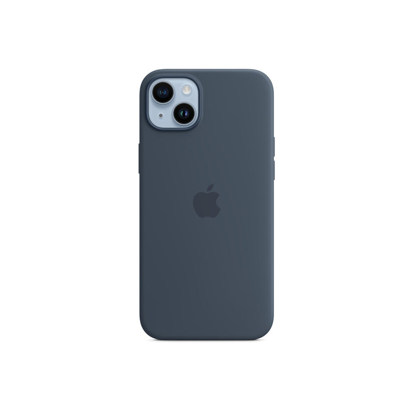 iPhone 14 Plus Silicone Case with MagSafe - Storm Blue