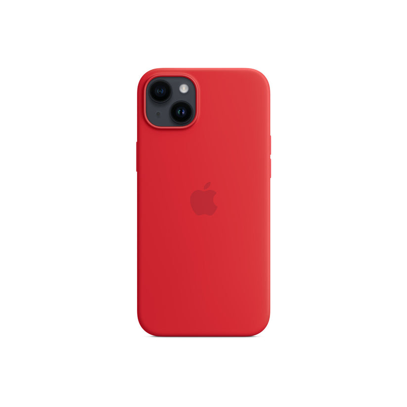 iPhone 14 Plus Silicone Case with MagSafe - (PRODUCT)RED