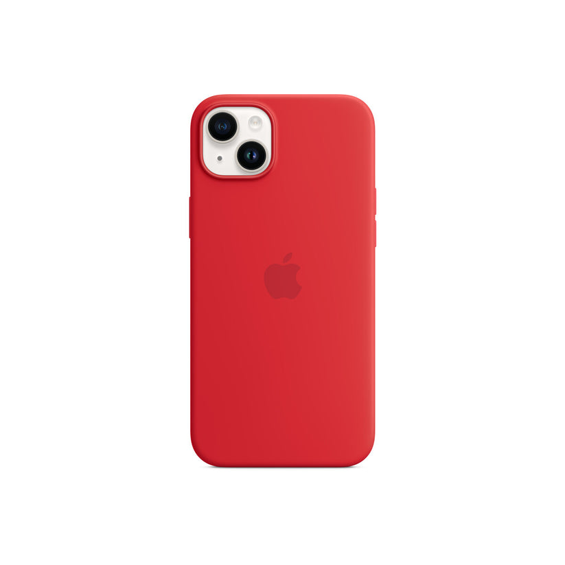 iPhone 14 Plus Silicone Case with MagSafe - (PRODUCT)RED