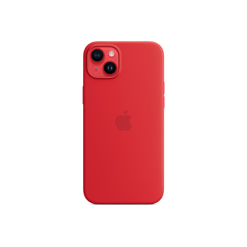 iPhone 14 Plus Silicone Case with MagSafe - (PRODUCT)RED