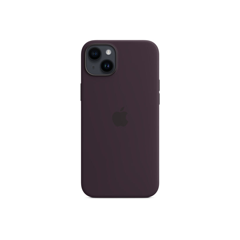 iPhone 14 Plus Silicone Case with MagSafe - Elderberry