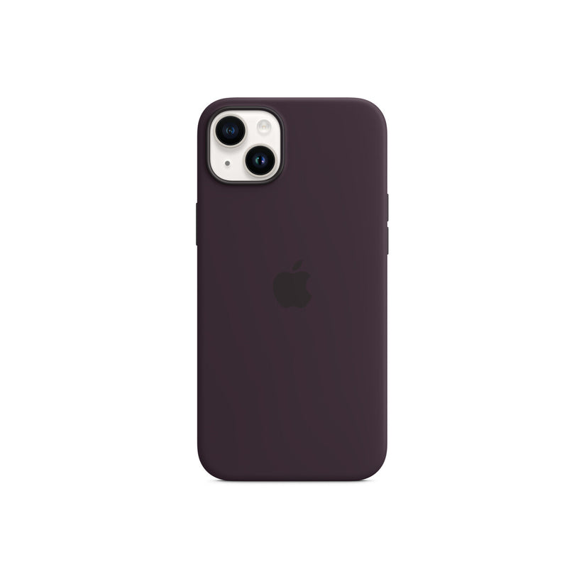 iPhone 14 Plus Silicone Case with MagSafe - Elderberry