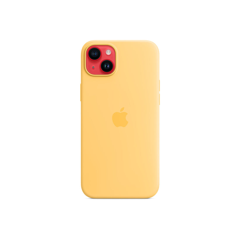 iPhone 14 Plus Silicone Case with MagSafe - Sunglow