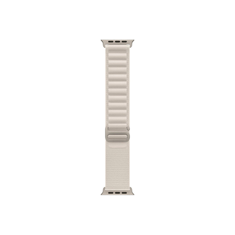 Apple Watch 49mm Starlight Alpine Loop - Small