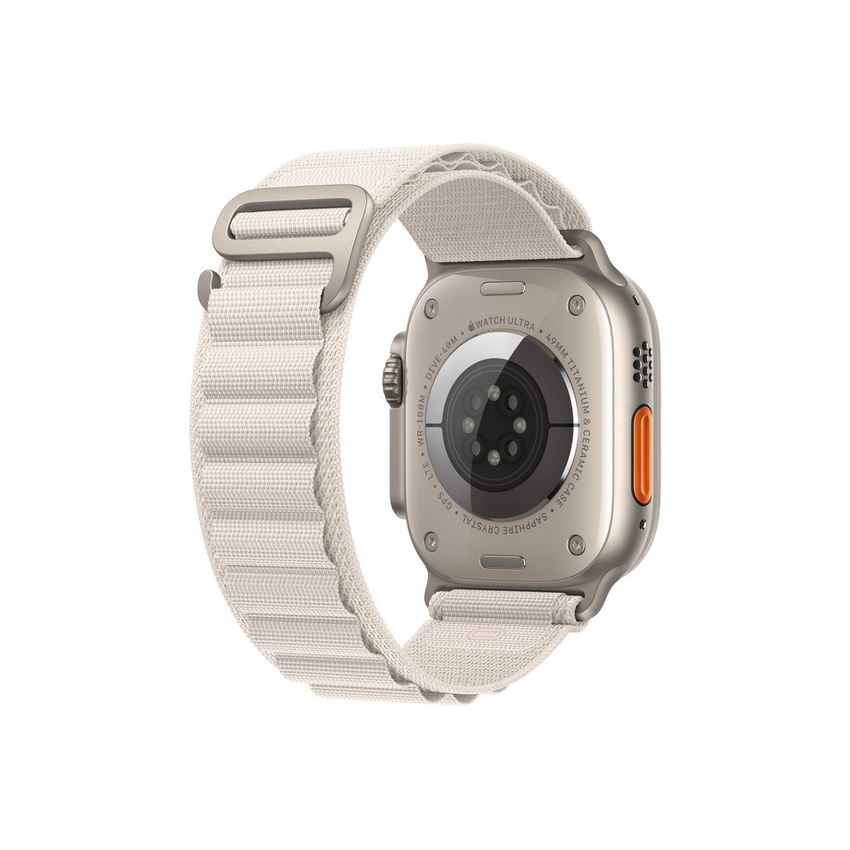Apple Watch 49mm Starlight Alpine Loop - Small