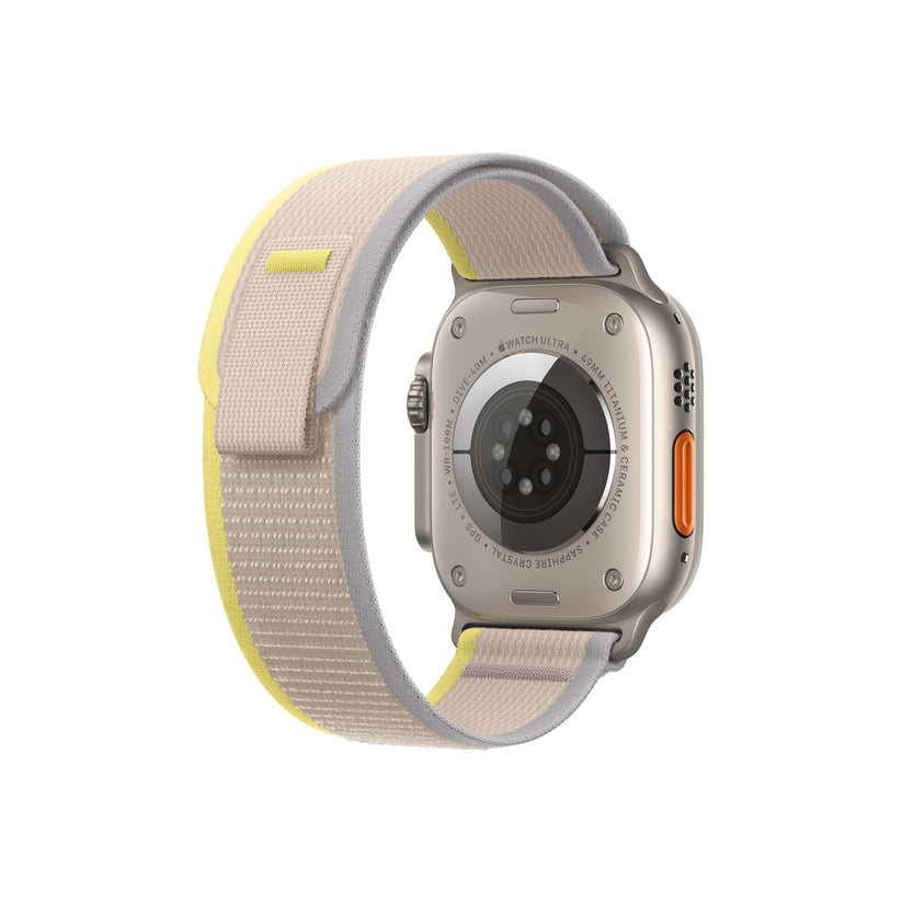 Apple Watch 49mm Yellow/Beige Trail Loop - S/M